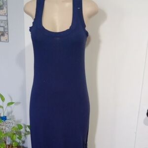 Rinascimento Navy Midi Dress